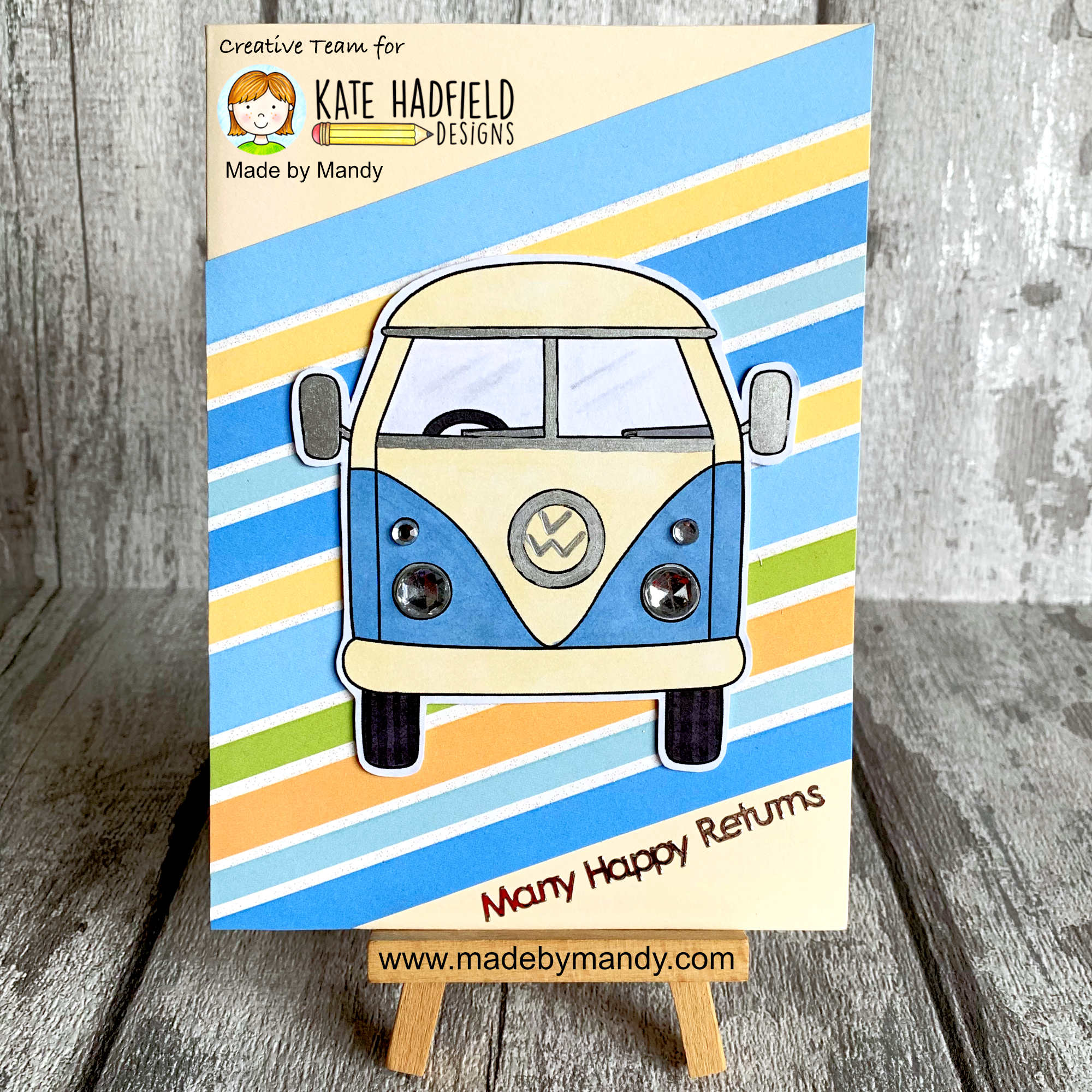 Island Paradise Campervan by Made By Mandy Island Paradise Campervan